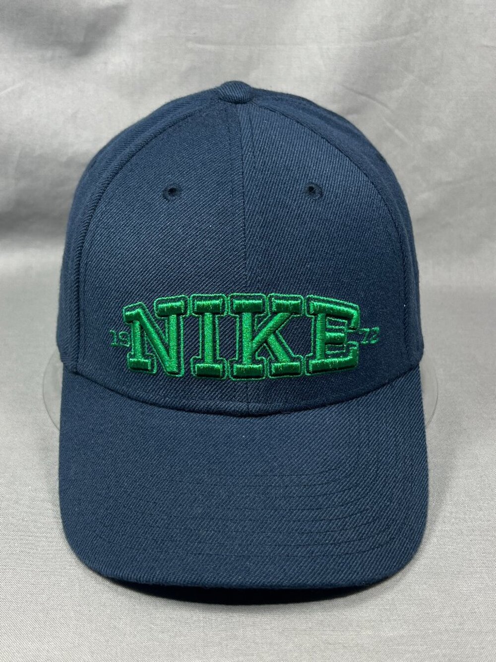 Nike 1972 Legacy91 S1ZE Baseball Hat Strapback Navy Blue Green Golfer Adult Cap